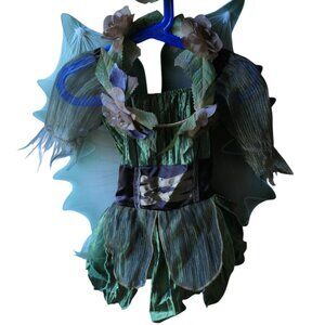 Girls fairy dress woodland forest costume-Size:3- 4yrs-EUC